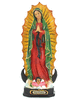 Statue en résine peinte à la main de Notre Dame de Guadalupe. Plusieurs tailles.