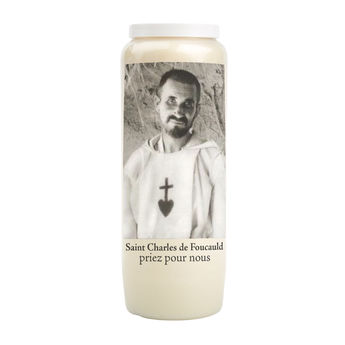 Christ-en-or 20X Bougie Neuvaine Padre Pio brûle 9 Jours 100% végétale 