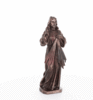 Statue bronze coulé à froid du Christ Miséricordieux, H. 22 cm