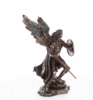 Statue  bronze coulé à froid saint RAPHAEL,  H. 24 cm