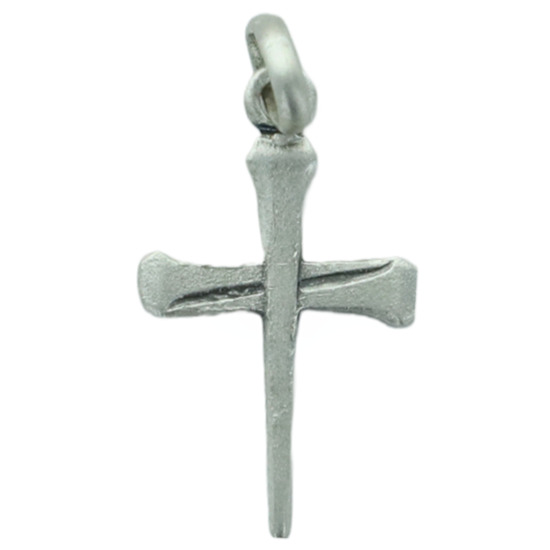 Croix de cou forme croix en argent H. 1.50 cm